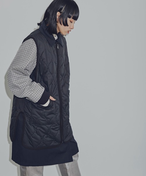 CREOLME（クレオルム）の「(CREOLME)キルティングベストレイヤード