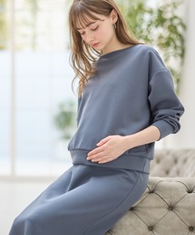 Rosemadame（ローズマダム）の「ダンボールセットアップ風 ドッキングワンピース（マタニティ/授乳服）授乳口付き 授乳楽々 妊婦服 産前・産後対応（マタニティウェア/グッズ）」