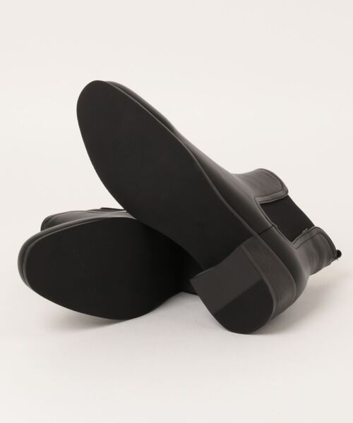 SPINNS（スピンズ）の「サイドゴア フェイクレザーヒールブーツ（ブーツ・メンズ・ブラック・L/M/S）」の5枚目の写真