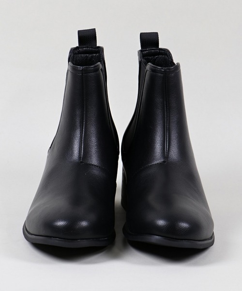 SPINNS（スピンズ）の「サイドゴア フェイクレザーヒールブーツ（ブーツ・メンズ・ブラック・L/M/S）」の8枚目の写真