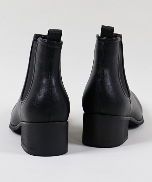 SPINNS（スピンズ）の「サイドゴア フェイクレザーヒールブーツ（ブーツ・メンズ・ブラック・L/M/S）」の10枚目の写真