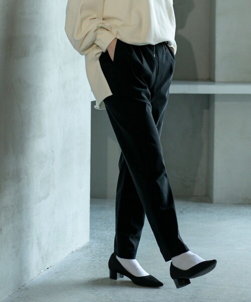 coen(コーエン)の「やみつき暖パンツ(その他パンツ・レディース・モカ/オフホワイト/ベージュ/ブラック・L/M/S)」の6枚目の写真