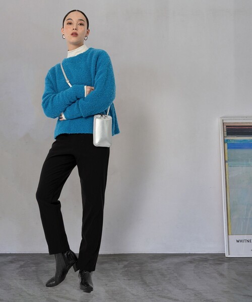 coen(コーエン)の「やみつき暖パンツ(その他パンツ・レディース・モカ/オフホワイト/ベージュ/ブラック・L/M/S)」の9枚目の写真