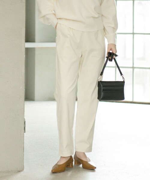 coen(コーエン)の「やみつき暖パンツ(その他パンツ・レディース・モカ/オフホワイト/ベージュ/ブラック・L/M/S)」の12枚目の写真