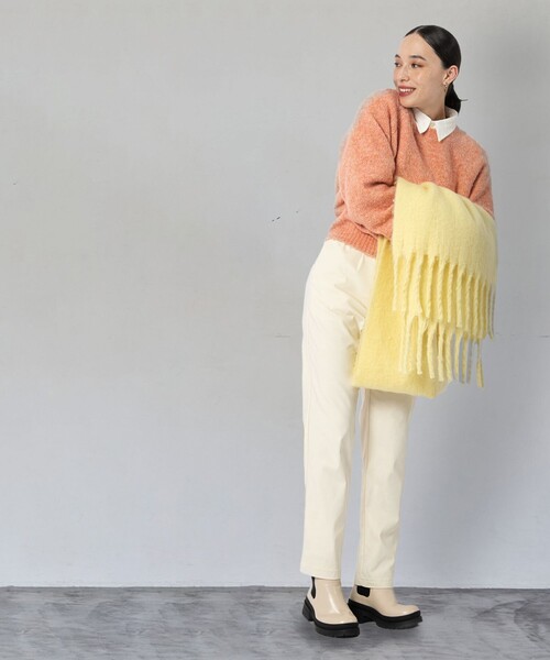 coen(コーエン)の「やみつき暖パンツ(その他パンツ・レディース・モカ/オフホワイト/ベージュ/ブラック・L/M/S)」の17枚目の写真