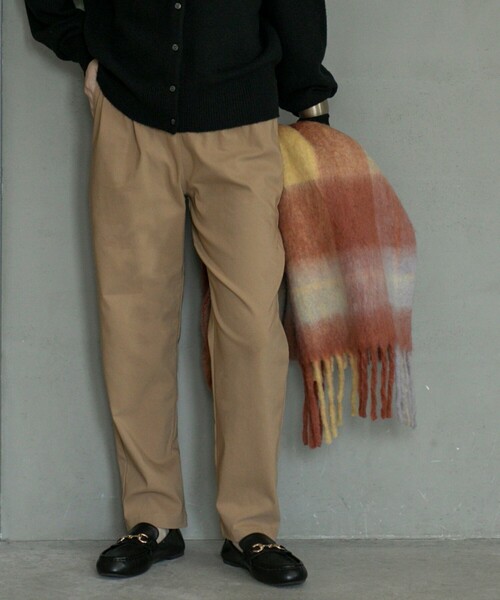 coen(コーエン)の「やみつき暖パンツ(その他パンツ・レディース・モカ/オフホワイト/ベージュ/ブラック・L/M/S)」の19枚目の写真