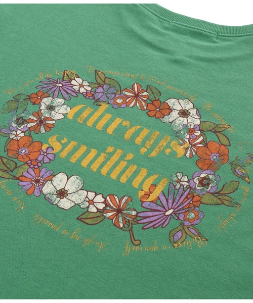 anap mimpi(アナップミンピ)の「カラフル サークル フラワー 裏毛 カットオフ スウェット トレーナー(スウェット・レディース・ピンク/グリーン・FREE)」の18枚目の写真