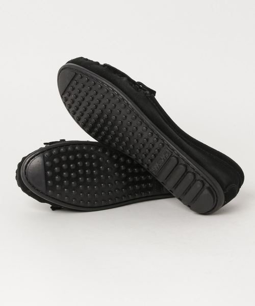 Minnetonka(ミネトンカ)の「モカシンシューズ(モカシン/デッキシューズ・レディース・ブラック・5/6/7/5.5/6.5/7.5)」の3枚目の写真