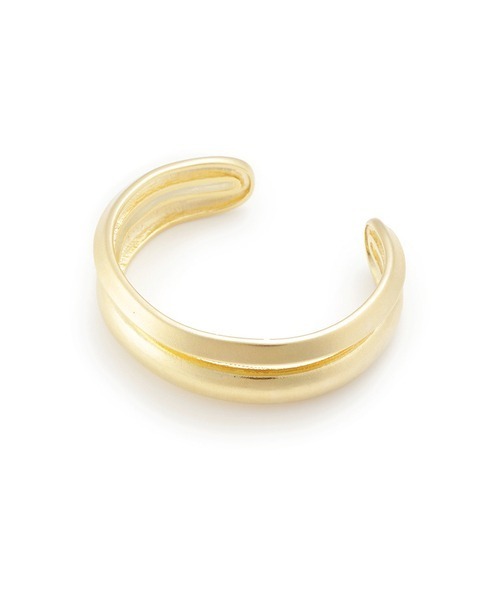 Mila Owen(ミラオーウェン)の「ボリュームラインバングル(バングル/リストバンド・レディース・ゴールド/シルバー・FREE)」の5枚目の写真