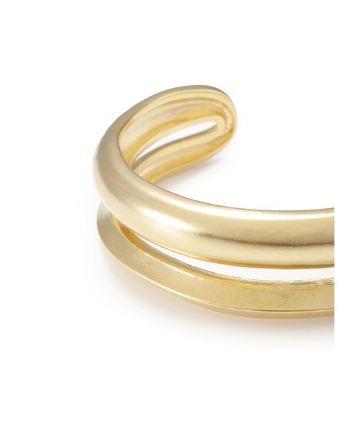 Mila Owen(ミラオーウェン)の「ボリュームラインバングル(バングル/リストバンド・レディース・ゴールド/シルバー・FREE)」の8枚目の写真