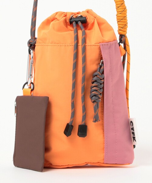 Ray BEAMS（レイビームス）の「CONTROL FREAK / ナイロン ハンディ ショルダー バッグ（ショルダーバッグ・レディース・オリーブ/ブラック/オレンジ・ONE SIZE）」の9枚目の写真