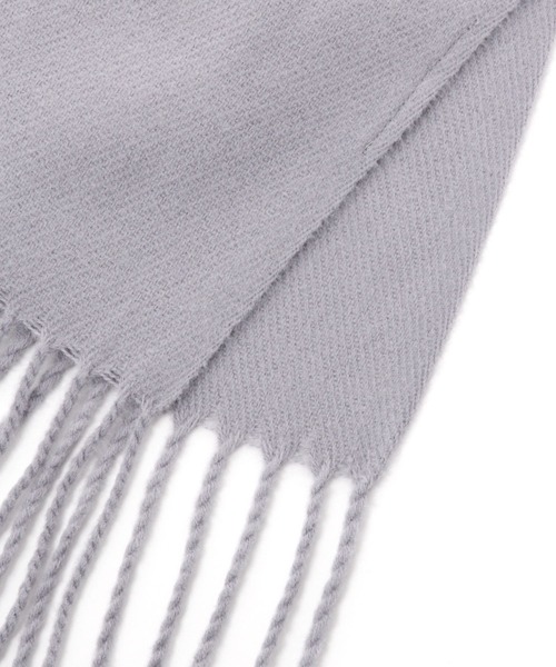 GLOBAL WORK（グローバルワーク）の「※静電軽減無地ストール/704773（ストール/ショール・レディース・オレンジ/ブラック/グレー/アイボリー/ブルー/ベージュ/ブラック系・FREE）」の14枚目の写真