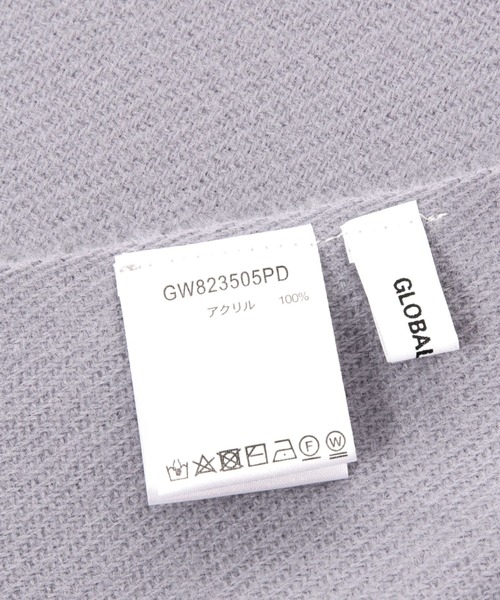 GLOBAL WORK（グローバルワーク）の「※静電軽減無地ストール/704773（ストール/ショール・レディース・オレンジ/ブラック/グレー/アイボリー/ブルー/ベージュ/ブラック系・FREE）」の17枚目の写真