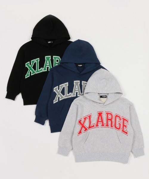 デカロゴパーカー XLARGE KIDS（エクストララージキッズ）の「デカロゴパーカー