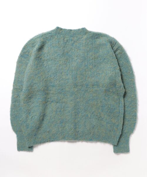 anap mimpi（アナップミンピ）の「起毛オーバーサイズMIXニットカーディガン（カーディガン/ボレロ・レディース・ブルー/ベージュ/オレンジ・FREE）」の4枚目の写真