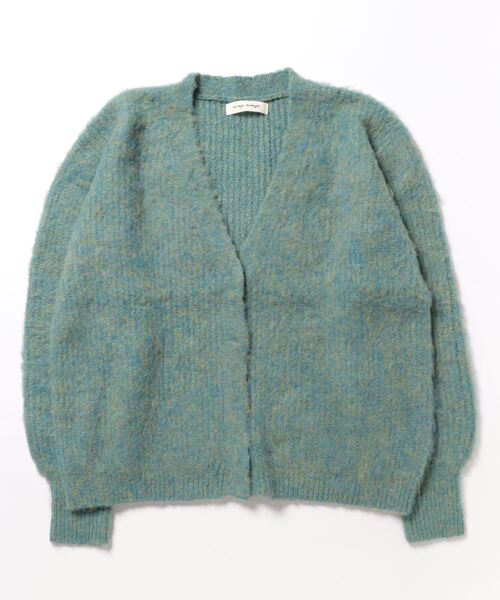 anap mimpi（アナップミンピ）の「起毛オーバーサイズMIXニットカーディガン（カーディガン/ボレロ・レディース・ブルー/ベージュ/オレンジ・FREE）」の10枚目の写真