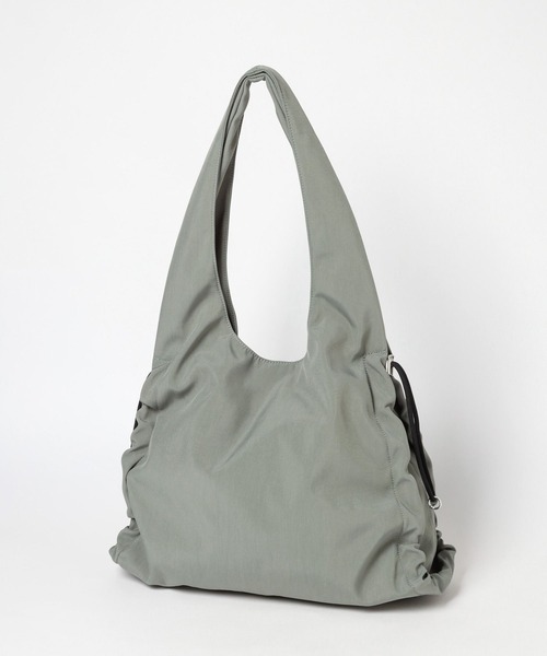 LAKOLE（ラコレ）の「ギャザーショルダーBAG / 981307（ショルダーバッグ・レディース・ライトグリーン/ホワイト/ブラック・FREE）」の3枚目の写真