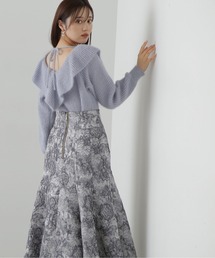 PROPORTION BODY DRESSING | ラッフルバックシャンニット / 1214170100(ニット/セーター)