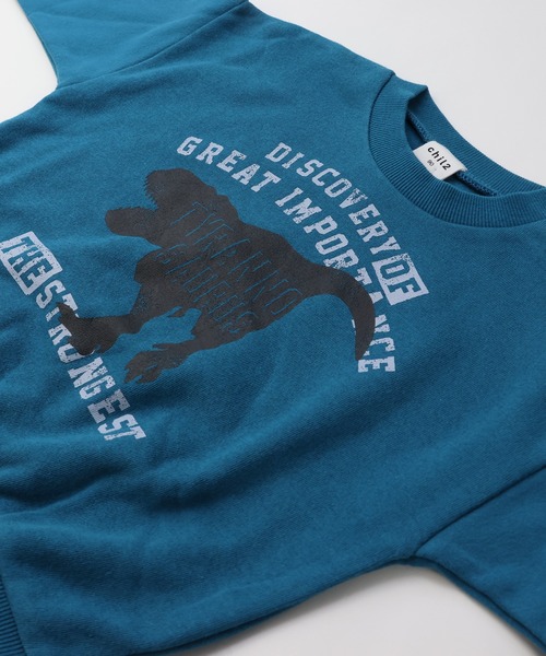 chil2（チルツー）の「裏起毛 プリントトレーナー（スウェット・キッズ・E/H/G/A/F/J/C/B/I/D・80ｃｍ/110cm/120cm/90cm/140cm/100cm/130cm）」の20枚目の写真