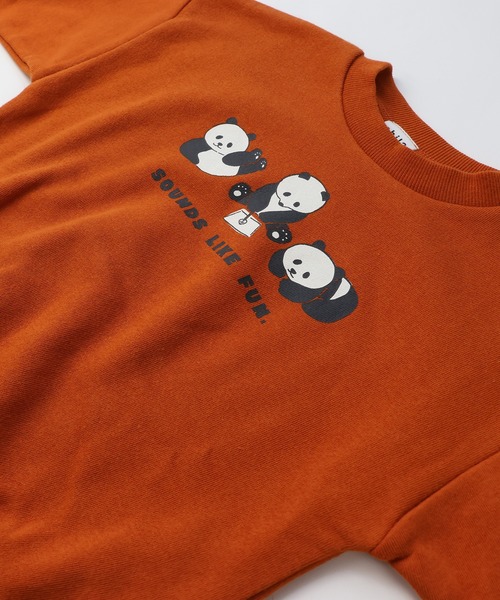 chil2（チルツー）の「裏起毛 プリントトレーナー（スウェット・キッズ・E/H/G/A/F/J/C/B/I/D・80ｃｍ/110cm/120cm/90cm/140cm/100cm/130cm）」の21枚目の写真