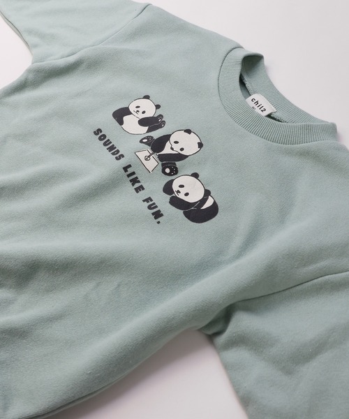 chil2（チルツー）の「裏起毛 プリントトレーナー（スウェット・キッズ・E/H/G/A/F/J/C/B/I/D・80ｃｍ/110cm/120cm/90cm/140cm/100cm/130cm）」の22枚目の写真