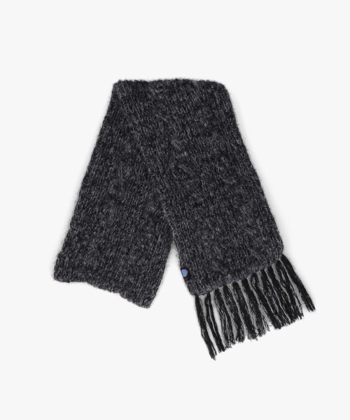 OVERRIDE（オーバーライド）の「KIDS EARTH FUND REC BEANIE&MUFFLER SG/ビーニー&マフラー / オーバーライド（ニットキャップ/ビーニー・レディース・ライトベージュ/ピンク/ダークグレー・57~59cm）」の9枚目の写真