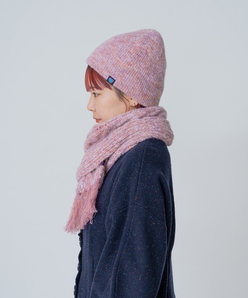 OVERRIDE（オーバーライド）の「KIDS EARTH FUND REC BEANIE&MUFFLER SG/ビーニー&マフラー / オーバーライド（ニットキャップ/ビーニー・レディース・ライトベージュ/ピンク/ダークグレー・57~59cm）」の16枚目の写真