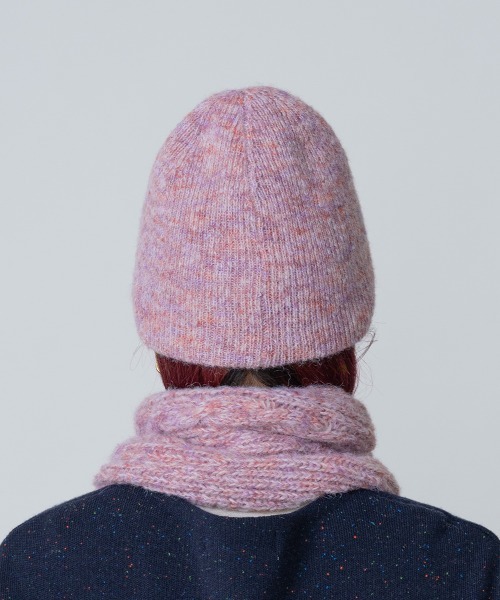 OVERRIDE（オーバーライド）の「KIDS EARTH FUND REC BEANIE&MUFFLER SG/ビーニー&マフラー / オーバーライド（ニットキャップ/ビーニー・レディース・ライトベージュ/ピンク/ダークグレー・57~59cm）」の17枚目の写真