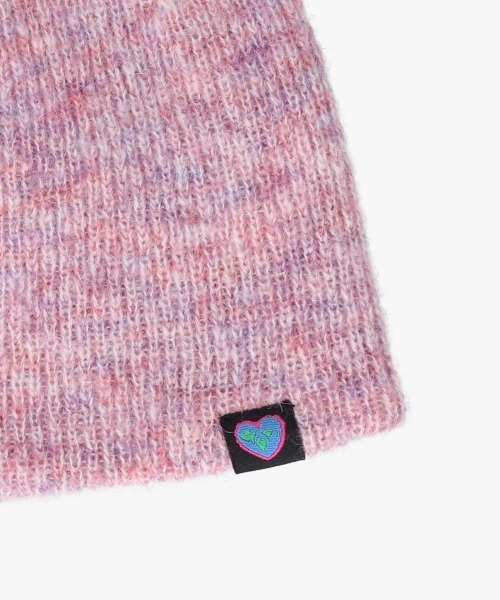 OVERRIDE（オーバーライド）の「KIDS EARTH FUND REC BEANIE&MUFFLER SG/ビーニー&マフラー / オーバーライド（ニットキャップ/ビーニー・レディース・ライトベージュ/ピンク/ダークグレー・57~59cm）」の21枚目の写真