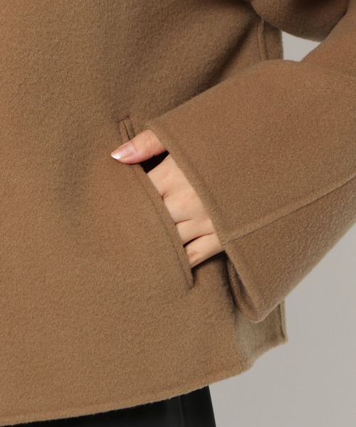 BABYLONE（バビロン）の「ショートリバーコート（ステンカラーコート