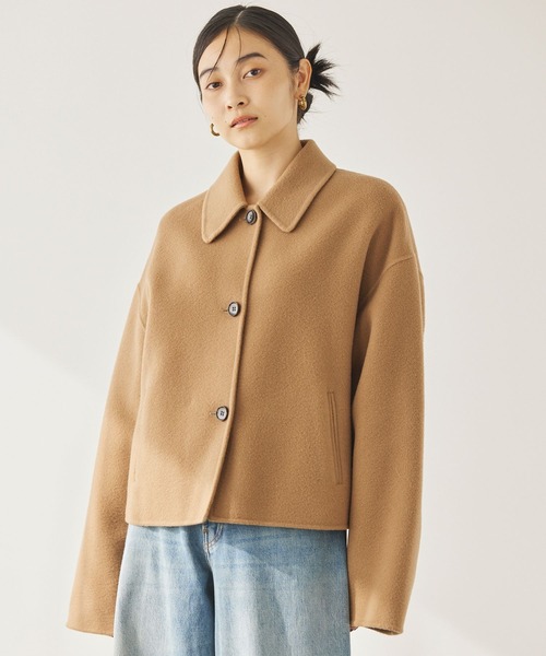 BABYLONE（バビロン）の「ショートリバーコート（ステンカラーコート