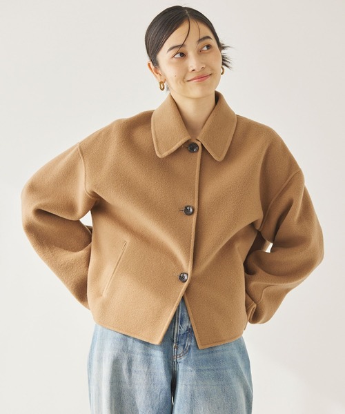 BABYLONE（バビロン）の「ショートリバーコート（ステンカラーコート