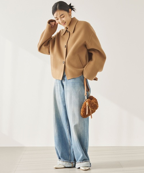 BABYLONE（バビロン）の「ショートリバーコート（ステンカラーコート