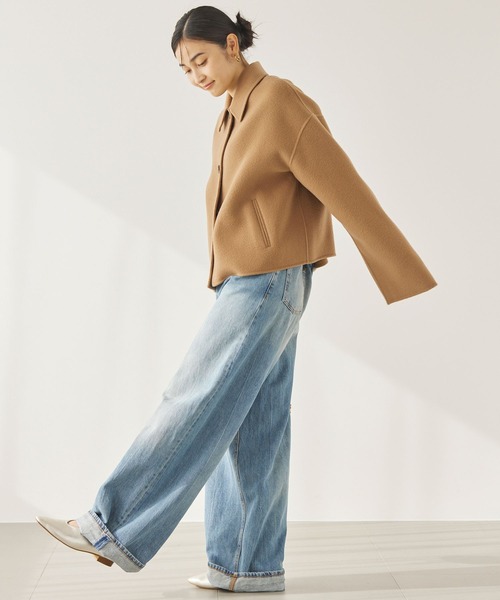 BABYLONE（バビロン）の「ショートリバーコート（ステンカラーコート