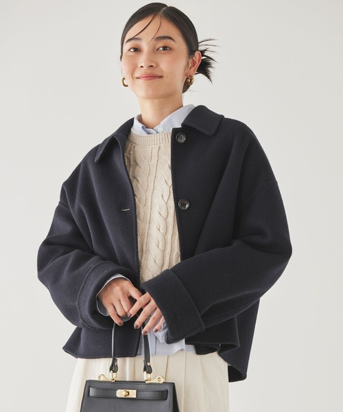 BABYLONE（バビロン）の「ショートリバーコート（ステンカラーコート