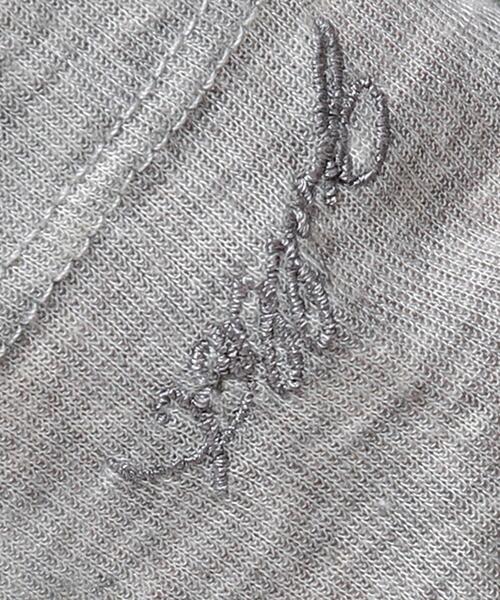 GALLEST（ギャレスト）の「ハイネックリブTシャツ（Tシャツ/カットソー・レディース・グレー系4/ブラック/アイボリー/ピンク系・38）」の20枚目の写真