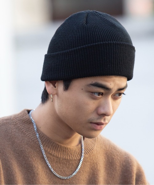 schott（ショット）の「【SCHOTT】ベーシックニットワッチ SC036（ニットキャップ/ビーニー・メンズ・ブラック/ブラウン/ネイビー/オレンジ・FREE）」の19枚目の写真