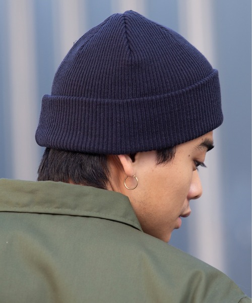 schott（ショット）の「【SCHOTT】ベーシックニットワッチ SC036（ニットキャップ/ビーニー・メンズ・ブラック/ブラウン/ネイビー/オレンジ・FREE）」の12枚目の写真