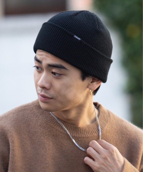 schott（ショット）の「【SCHOTT】ベーシックニットワッチ SC036（ニットキャップ/ビーニー・メンズ・ブラック/ブラウン/ネイビー/オレンジ・FREE）」の21枚目の写真