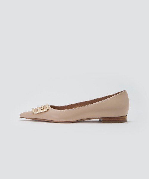 CUORE デュエ アネッリ スムース パンプス 1.0cm BISQUE（パンプス 