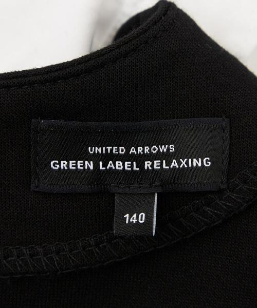 green label relaxing(グリーンレーベルリラクシング)の「TJ ポンチ×チェックタフタ 襟付きワンピース 140cm-160cm(ワンピース・キッズ・ネイビー/ブラック・140cm/160cm/150cm)」の15枚目の写真