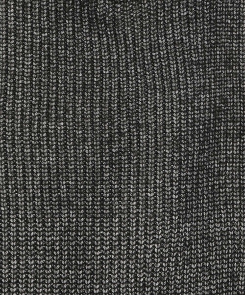 HARE（ハレ）の「シルキータッチアゼニットハーフZIP(HARE)（ニット/セーター・メンズ・パープル/ブラック/グレー・FREE）」の18枚目の写真