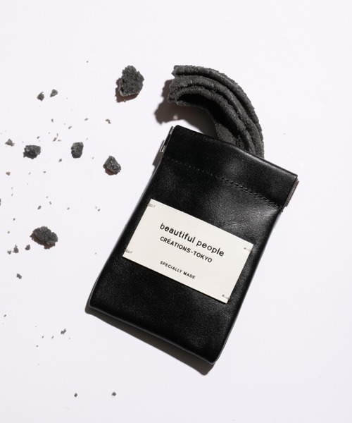 color leather small case（財布）｜beautiful people（ビューティフル