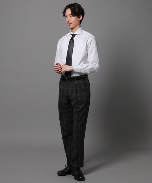 GLOBAL WORK(グローバルワーク)の「ワイドカラーシャツ/Salon de GW/986297(シャツ/ブラウス・メンズ・スカイブルー/その他1・SMALL/LARGE/X-LARGE/MEDIUM)」の4枚目の写真