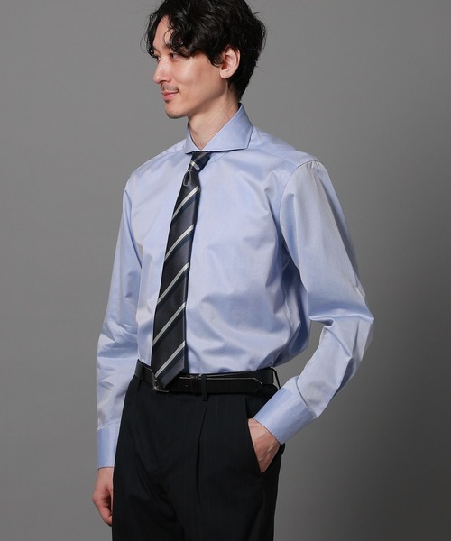 GLOBAL WORK（グローバルワーク）の「ワイドカラーシャツ/Salon