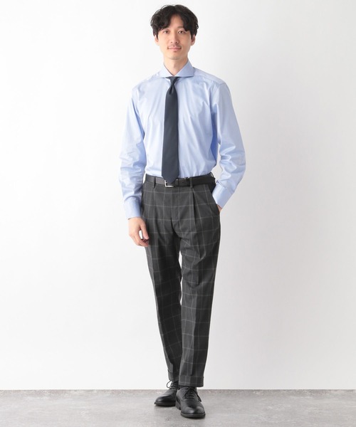 GLOBAL WORK(グローバルワーク)の「ワイドカラーシャツ/Salon de GW/986297(シャツ/ブラウス・メンズ・スカイブルー/その他1・SMALL/LARGE/X-LARGE/MEDIUM)」の15枚目の写真