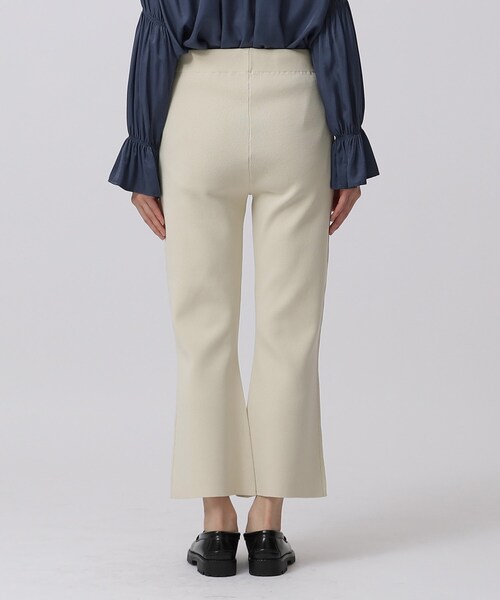 GALLEST（ギャレスト）の「クロップドフレアニットパンツ（その他パンツ・レディース・カーキ/ブラック/アイボリー・38）」の21枚目の写真