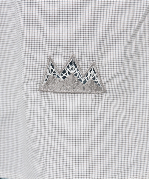 Ne-net（ネネット）の「(O)スワトウチェック（シャツ/ブラウス・レディース・ブルー/グレー・02/03）」の9枚目の写真