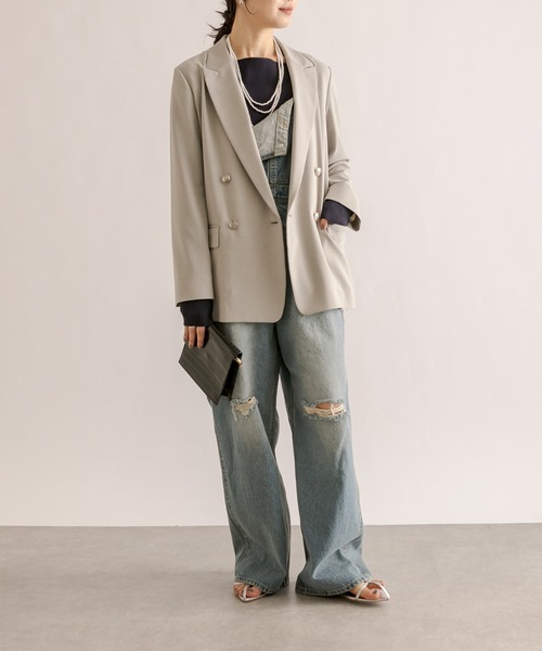 RIVE DROITE（リヴドロワ）の「型押し2WAYボディバッグ（ショルダーバッグ・レディース・ブラック・FREE）」の15枚目の写真