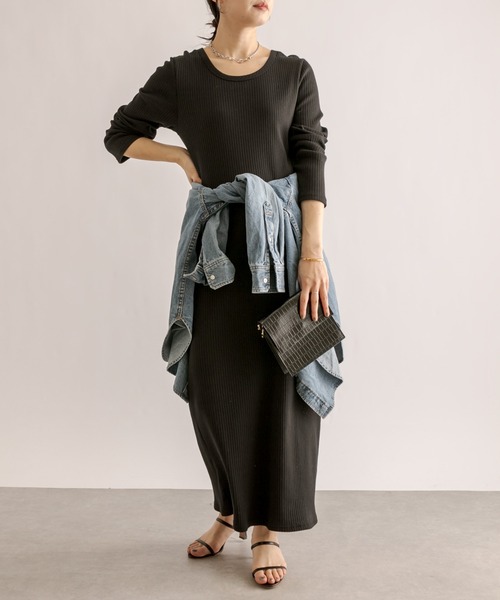 RIVE DROITE（リヴドロワ）の「型押し2WAYボディバッグ（ショルダーバッグ・レディース・ブラック・FREE）」の17枚目の写真